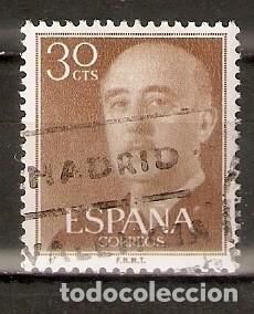 Selos: ESPAÑA, 1955-56. EDIFIL 1147. GENERAL FRANCO.USADO
